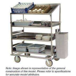 75W Stainless Steel Queen Mary Banquet Cart Lakeside 597 